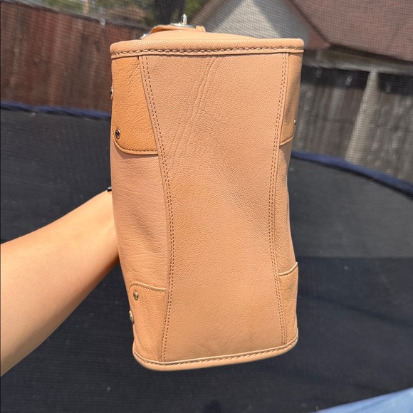 Coach APRICOT Leather crossbody/hand bag - Picture 14 of 16